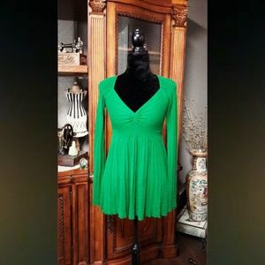 Anthropologie Guinevere Pleated Sweater